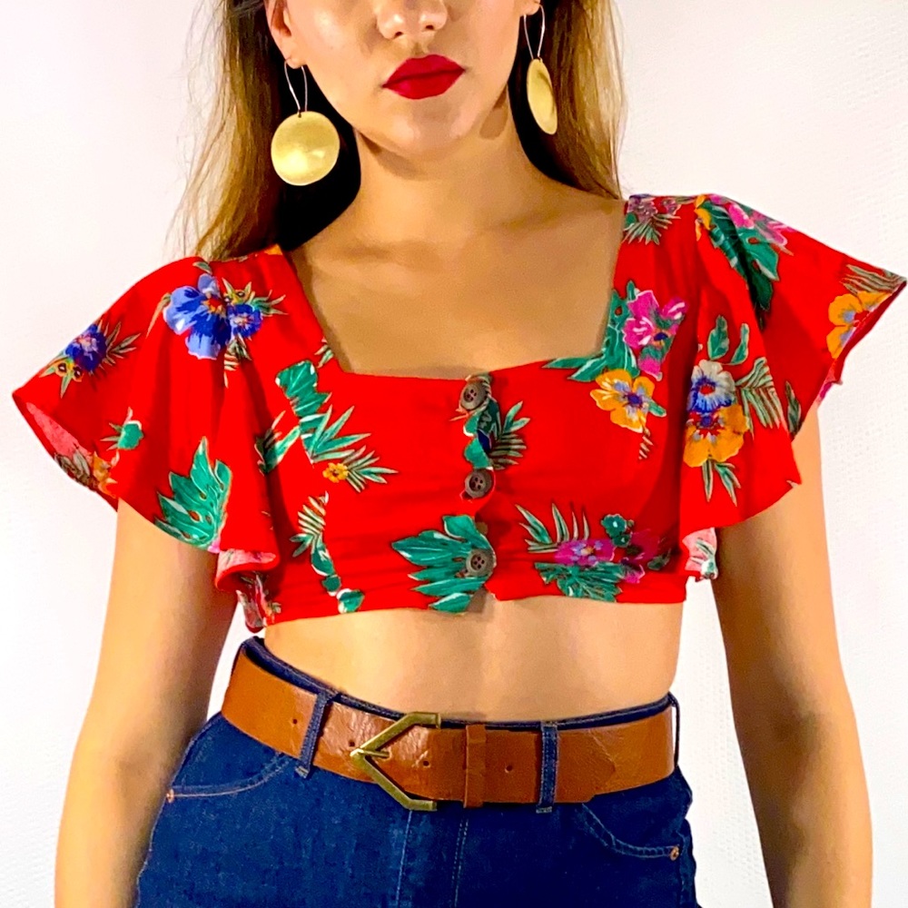 Women’s Floral Top | Miami